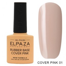 Elpaza, База Rubber Cover Pink 01 10 мл