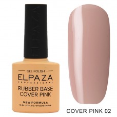 Elpaza, База Rubber Cover Pink 02 10 мл