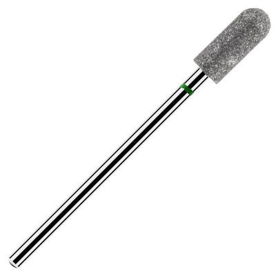 IRISK, Фреза алмазная цилиндрическая микрофон, D5 мм, зеленая