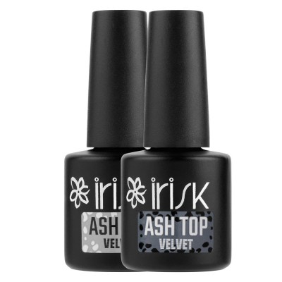 IRISK, Топ декоративный без липкого слоя Ash Top Velvet (01 Black) 10 мл