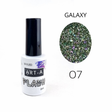 Art-A, Гель лак Galaxy Flash 07 8 мл