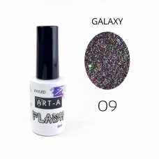 Art-A, Гель лак Galaxy Flash 09 8 мл