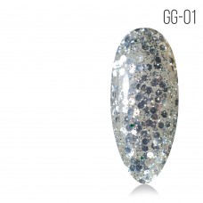 MIO Nails, Glitter Gel GG-01 5 мл