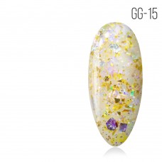 MIO Nails, Glitter Gel GG-15 5 мл