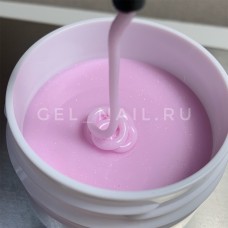 Gel Nail, База каучуковая Milk Pink Glitter 30 гр