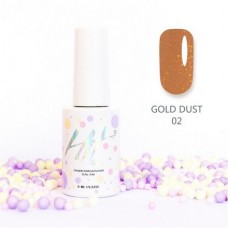 HIT gel, Гель лак Gold Dust 02 9 мл