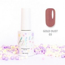 HIT gel, Гель лак Gold Dust 03 9 мл