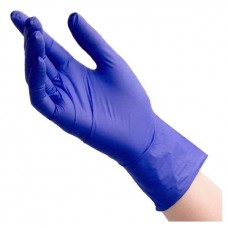 BENOVY, Перчатки нитриловые M сиренево-голубые 1 упаковка